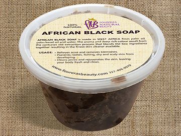 AFRICAN BLACK SOAP (8OZ) BULK