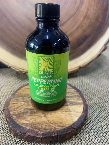 Peppermint Jamaican Black Castor Oil