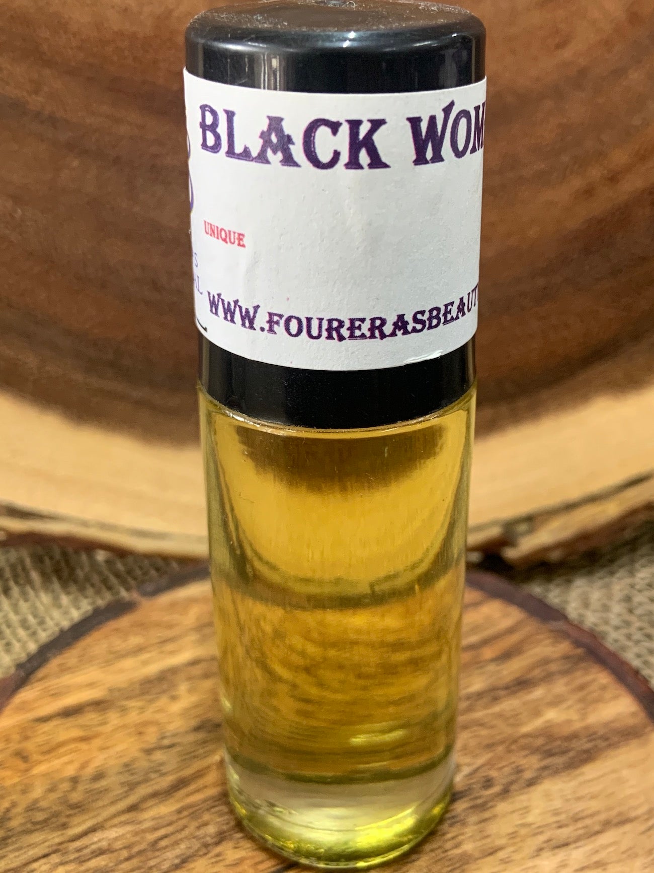 Black Woman Unique Body Oil