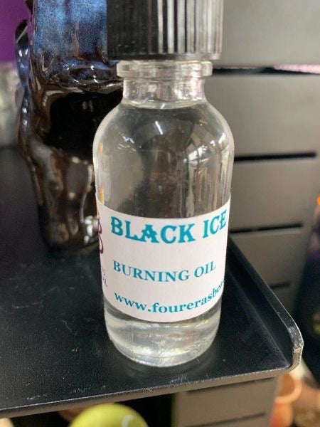 BLACK ICE BURNING OIL