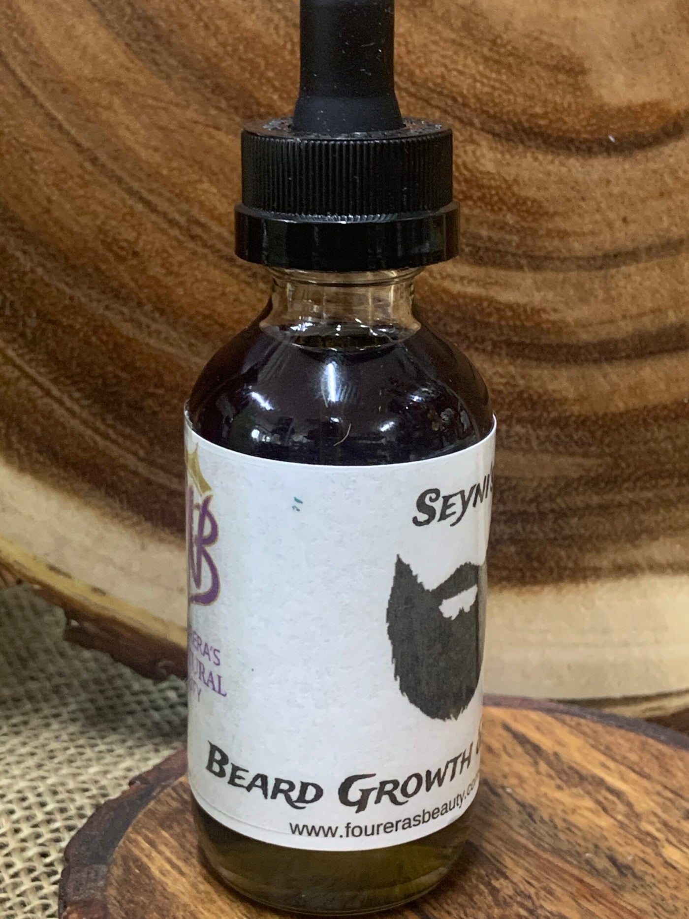 Seyni's Hemp Seed Oil For Beard Growth and Grooming (2 oz)