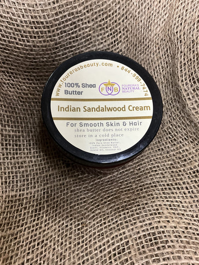 Indian Sandalwood Shea Butter Cream 8oz