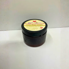 Main product jar of Love Shea Cream.