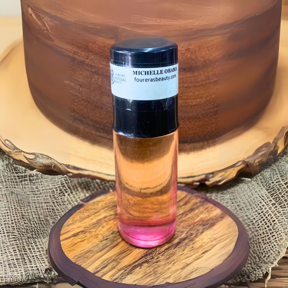 Michelle Obama Body Oil bottle