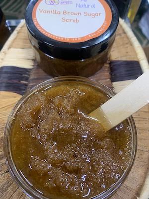 Vanilla Brown Sugar Scrub 100% Natural