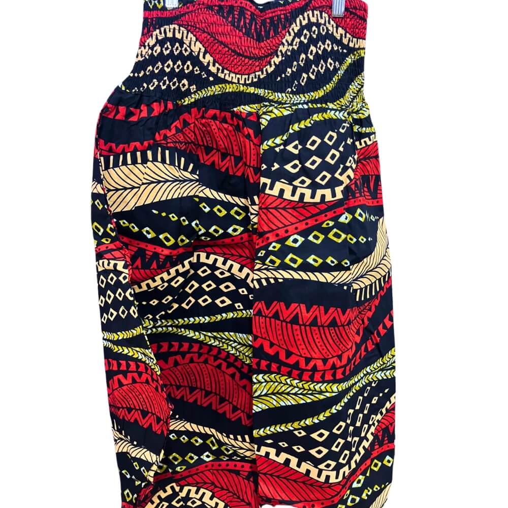Red & Brown African Pants