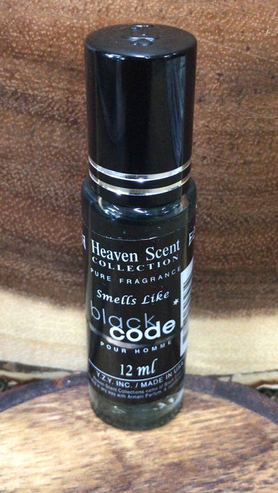 Black Code Men Body Oil 12ML