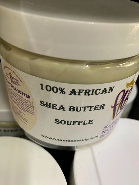 Shea Butter Souffle White 8 oz